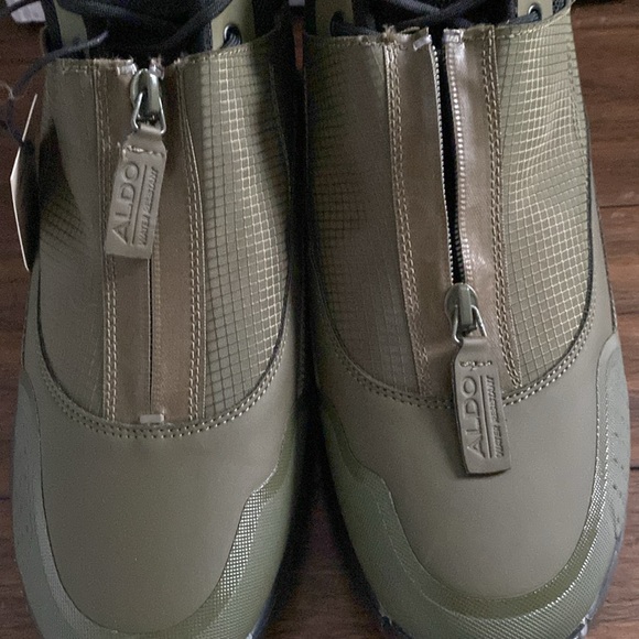 ALDO men’s shoes.Color Olive.Size13 - Picture 5 of 9